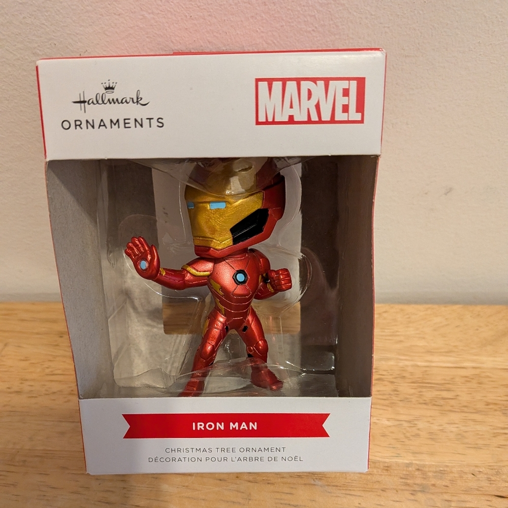 Hallmark Marvel Iron Man Ornament - Red and Gold